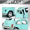 1:43 Alloy Diecast Cartoon BEETLE Vintage Car Model Classic PullBack Car Miniature Vehicle Replica For Collection Gift