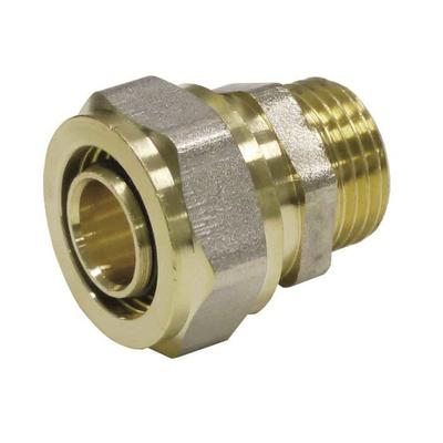 Šroubové koleno 32mm, 1 palec AG, Univerzální konektor pro topení a pitnou vodu