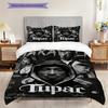 Rise Icon Tupac'S Legacy Bedding 1 Duvet Cover 2 Pillowcase Without Core Bedding Set Duvet Cover And Pillowcase Soft And Comfortable