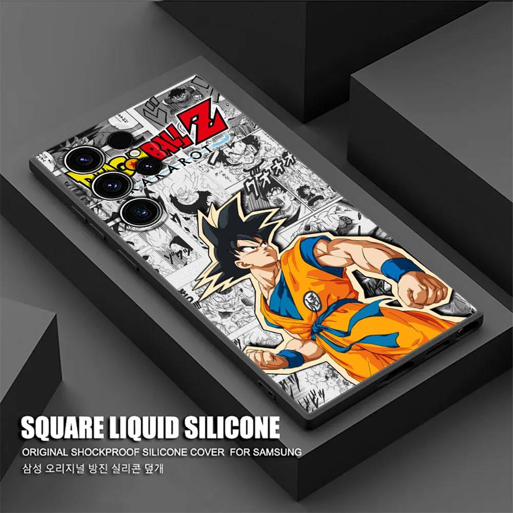Dragons-Ball Super Z Manga Phone Case For Samsung Galaxy S25 S24 S23 S20 S21 FE S26 S22 Ultra S26 Plus S25FE Soft Silicone Cover