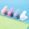 Mini 1 Hole Punch Portable Round Paper Puncher Cute Kawaii Paper Cutter Office School Stationery Supplies