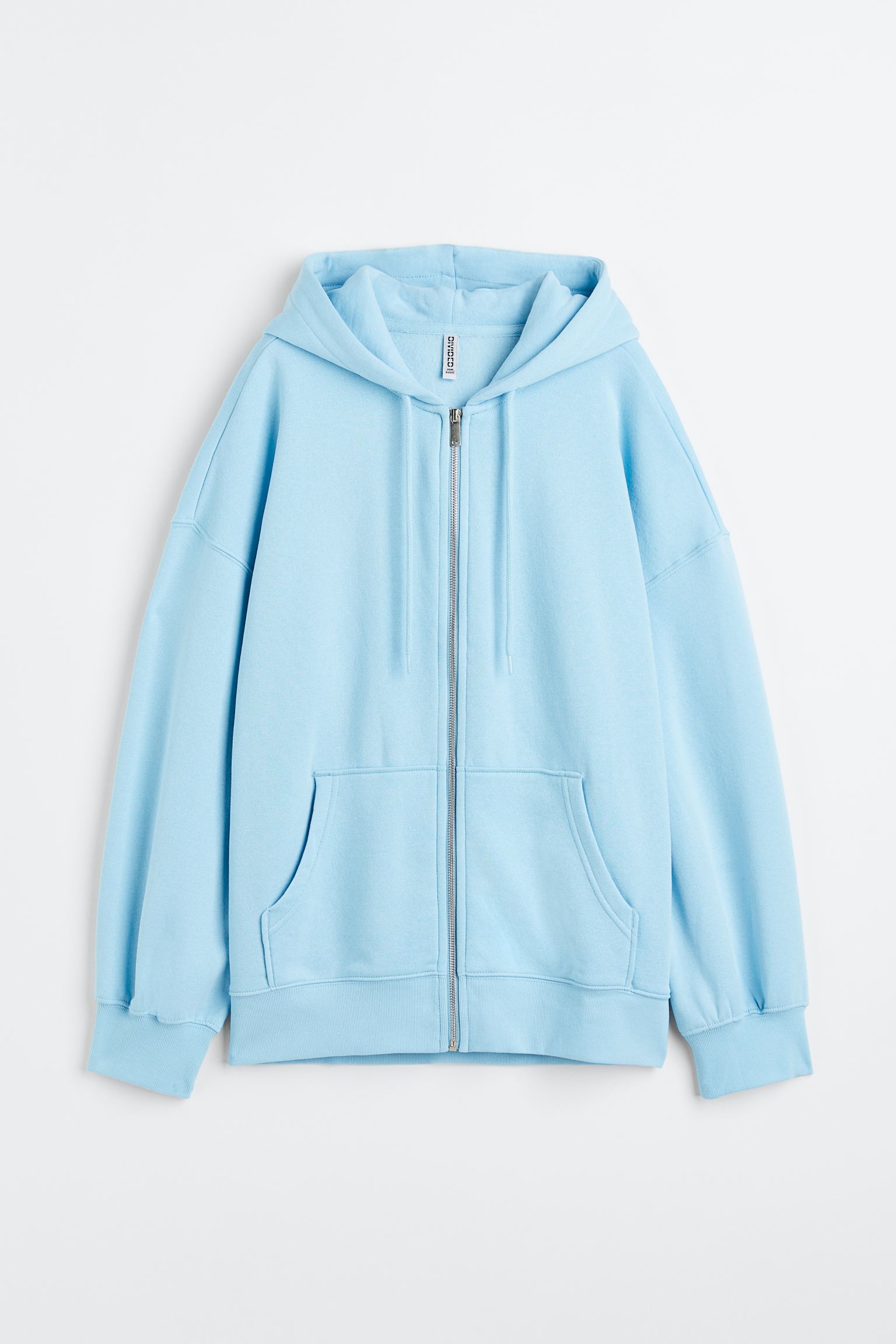 

Толстовка оверсайз на молнии