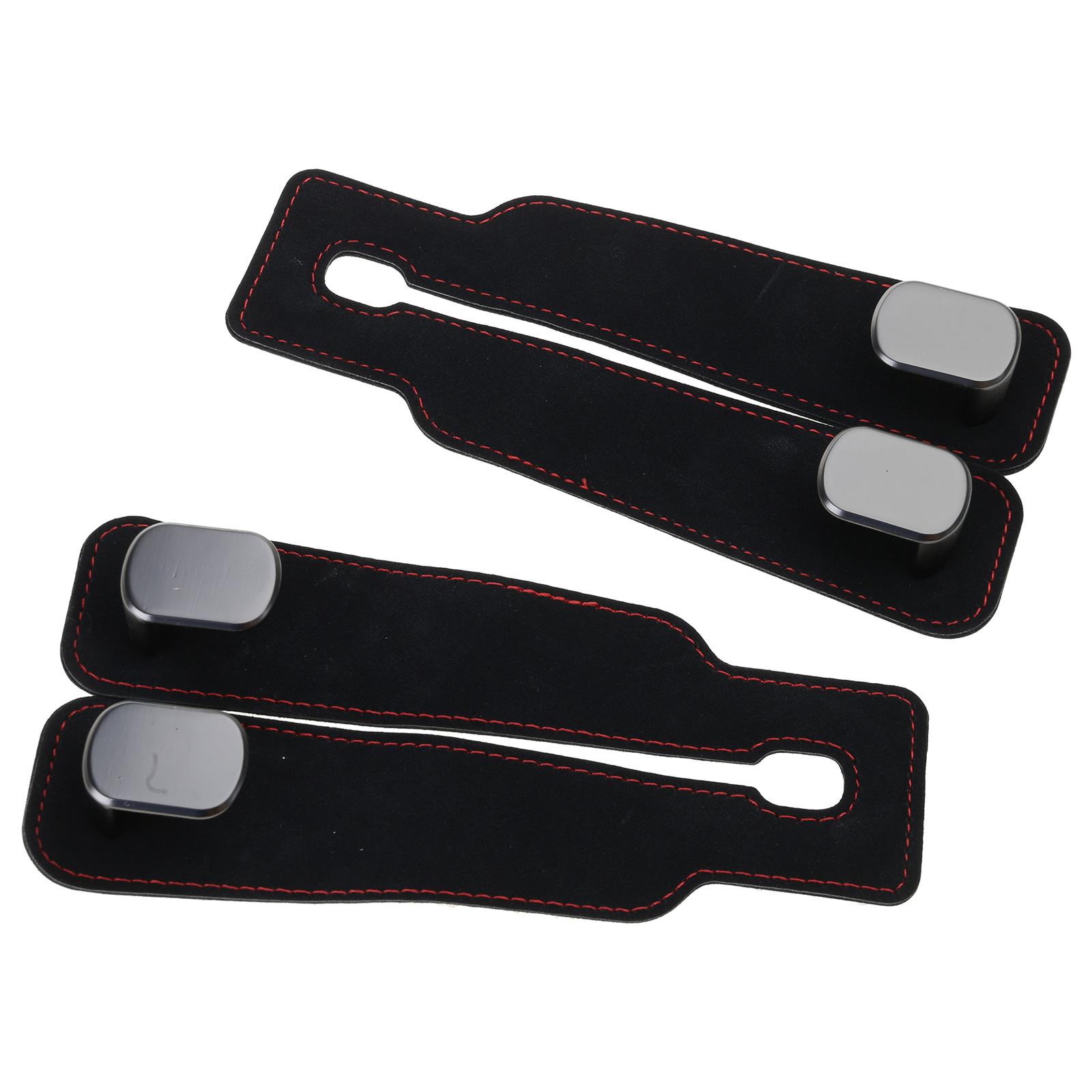 

2pcs Car Back Seat Hook Storage Hooks for Bags Handbag Purse Headrest Hooks Heavy Duty Hook Auto Interior Accessories чёрный