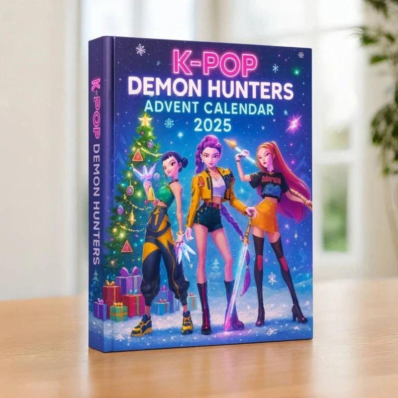 Neuer Kpop Dämonenjäger Adventskalender Rumi Mira Zoey Tiger K Pop Dämonenjäger Weihnachts-Countdown Adventskalender Geschenke