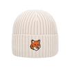 Maison Kitsune Fox Head Patch Beanie Pm06111kt1140