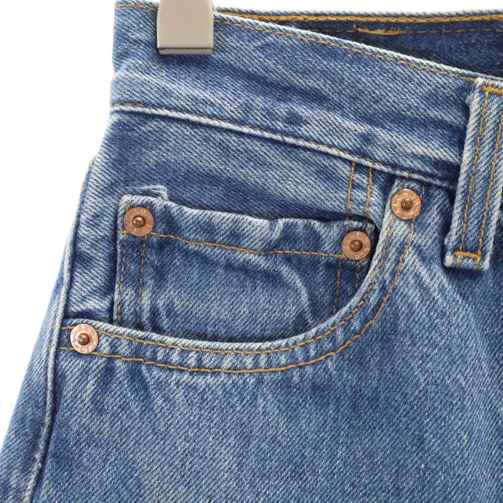 Levi's 90s 501 USA made old Straight denim pants W29 Wash blue jeans Men's Used