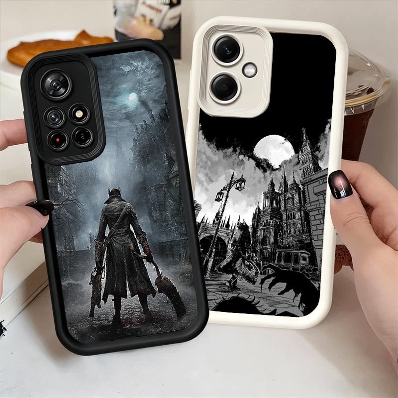 Phone Case for Xiaomi Redmi Note 15 14 13 Pro Plus B-Bloodborne Game Shell 12S 11 11S 11T 5G 14S Soft Silicone Funda