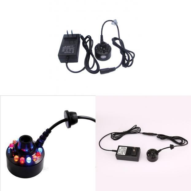 Humidifier Parts Plastic 12led Lights Water Fountain For Home Use