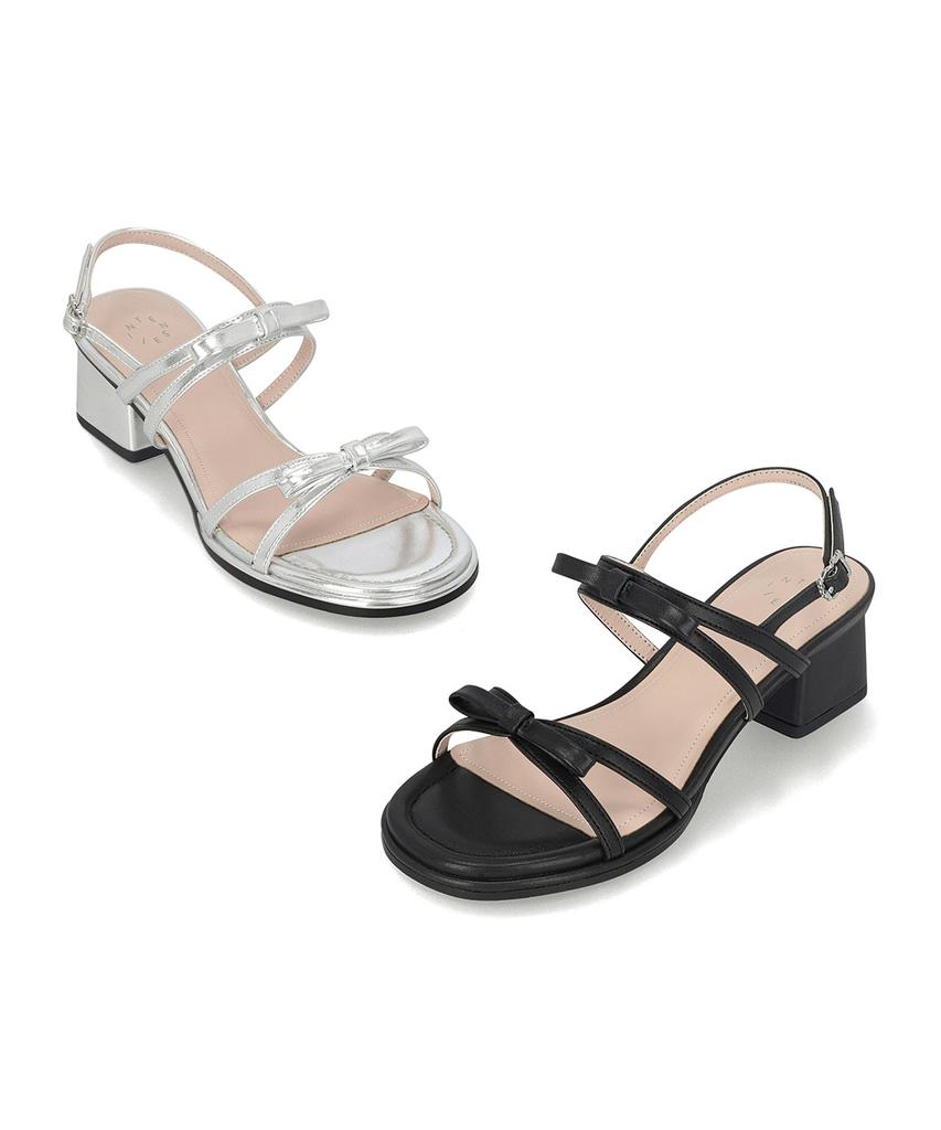 Elcanto Intense Women'S Ribbon Mid-Heel Sandals 4Cm Lcww51I526