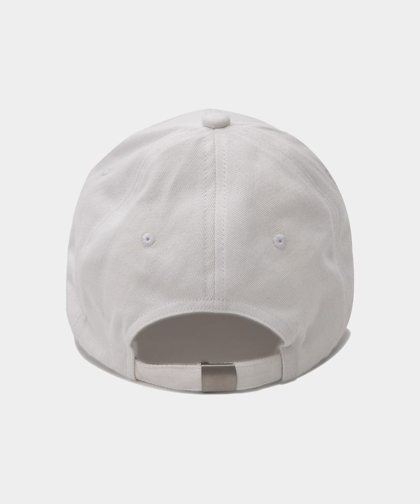 SOME PLACE Two-Tone Racing Lettering Logo Embroidery Contrast Cotton Ball Cap [Brown]