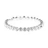 Rhinestone Elastic Arm Bracelet for Bride's Hand - Multi-Row Performance Jewelry B330