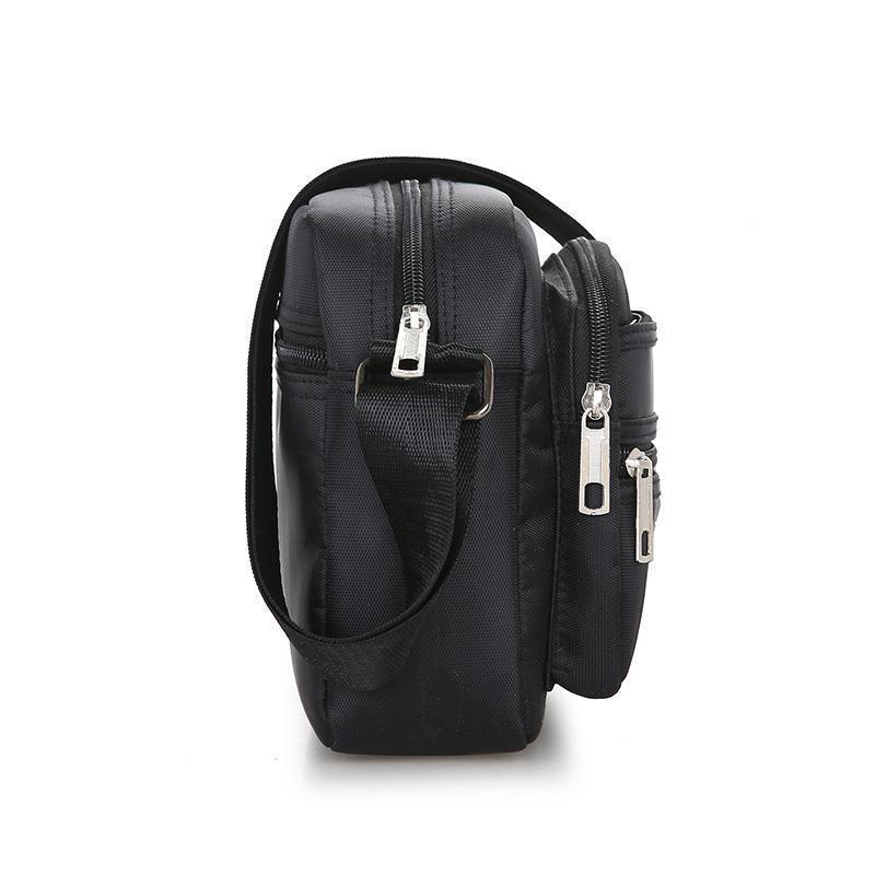 Waterproof Multi-Layer Korean Style Men's Crossbody Money Bag