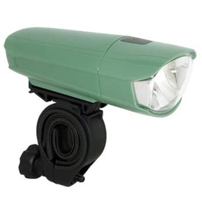 Captain Stag Y-4885 LED světlomet na kolo Vintage zelený