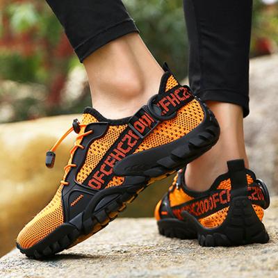 Erkek Spor Ayakkabıları Yumuşak Tabanlı Kaymaz Erkek Yürüyüş Ayakkabıları Yaz File Nefes Alabilir Plaj Erkek Ayakkabıları Hafif Unisex Su Geçirmez Ayakkabılar