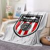 1PC Sunderland A.F Patterned Flannel Blanket Suitable For All Seasons for Home Decor Warmth and Comfort Gifts Holiday Present