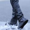 Motorrad-Regenstiefel Wasserdichte Überschuhe Korrosionsschutz Fahrradschuh-Schutz Wiederverwendbare Motorradfahrer-Schutzausrüstung