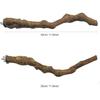 Allazone 4-Piece Bird Perch - Natural Grapevine Stick Swing Chewing Toys for Parrot Cages, Cockatiels, Parakeets, Finches