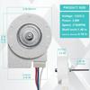 W11109595 Refrigerator Cooling Fan Motor Cooling Fan Replacement Part for W10701003 4534628 AP6238169 PS12074814 EAP1207