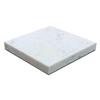 High Quality Natural White Italian Bianco Polished Audio Speaker Pet Mat X 40cm X Marble, Carrara, Finish, Board, Stand, (40cm 2cm)