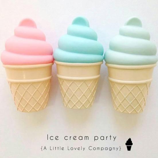 Neuheit Eis Schreibtisch Tisch Nachtförmiges LED-Licht Schlafzimmer Heimdeko Lampe