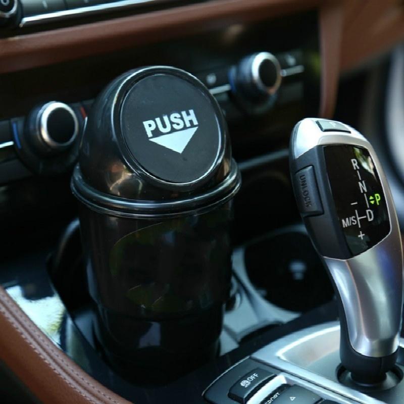 Dostępne 5 kolorów Kosz na śmieci samochodowy do przechowywania śmieci samochodowych Wiadro Automatyczny kosz na śmieci Pojemnik na śmieci Cas