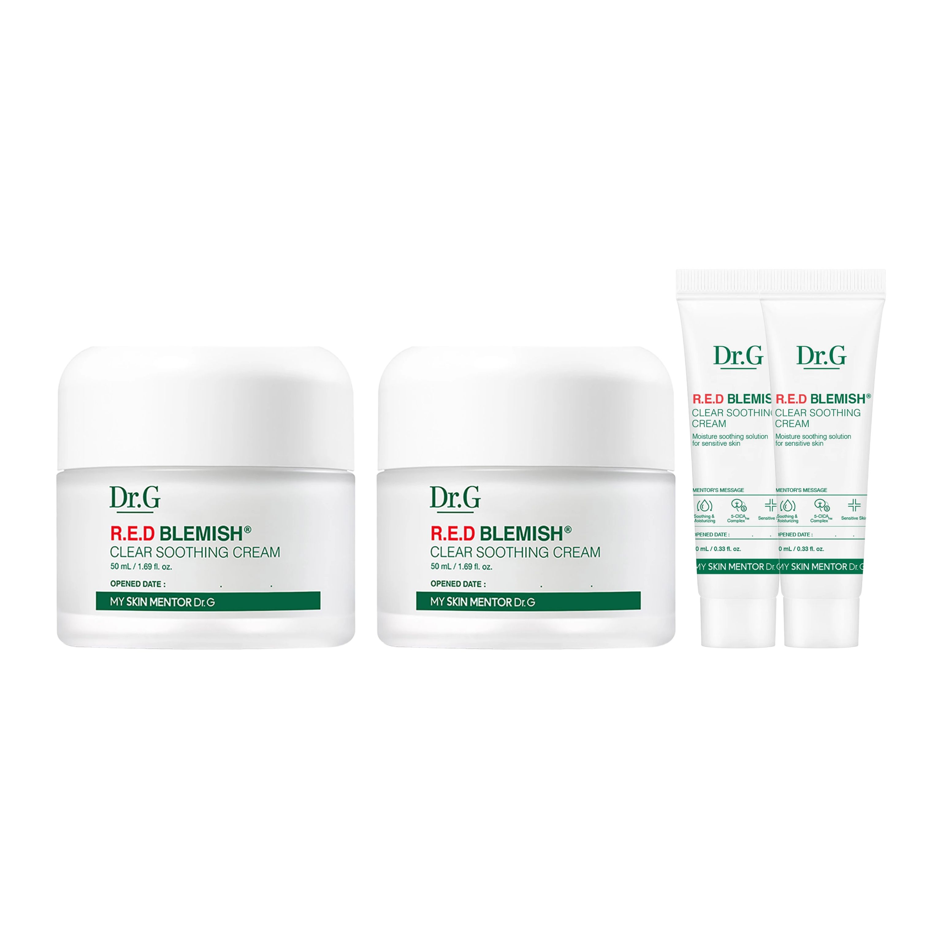 

Dr.G Red Blemish Clear Soothing Cream 50x2+10x2