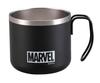 Captain Stag Marvel Mug Cup Double Stainless Steel Vacuum Insulated 350ml Box Logo Black Hot/Cold MA-2270