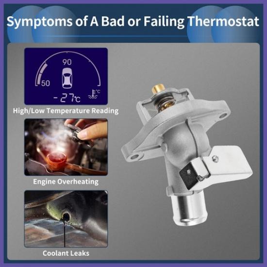 Motorkühlmittel-Thermostatgehäuse-Baugruppe für Chevrolet Colorado 25L 2015-19