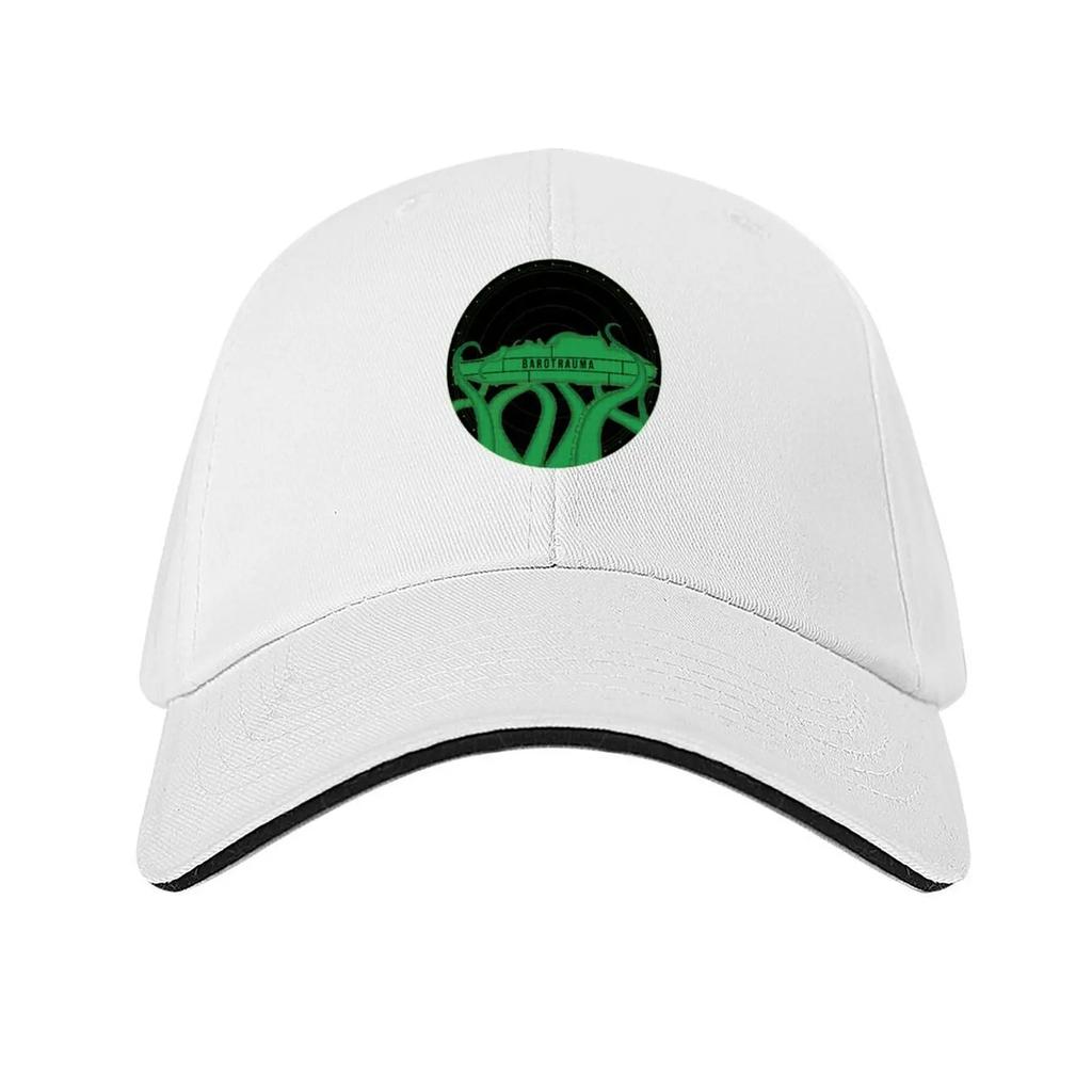 Barotrauma Thalassophobia Baseball Cap Golf Hat Genuine Golf Cap Sun Cap Fishing Golf Women Mens