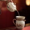 Susu Ceramics Dunhuang Aesthetic Ru Kiln Xishi Kung Fu Tea Set Gift Box