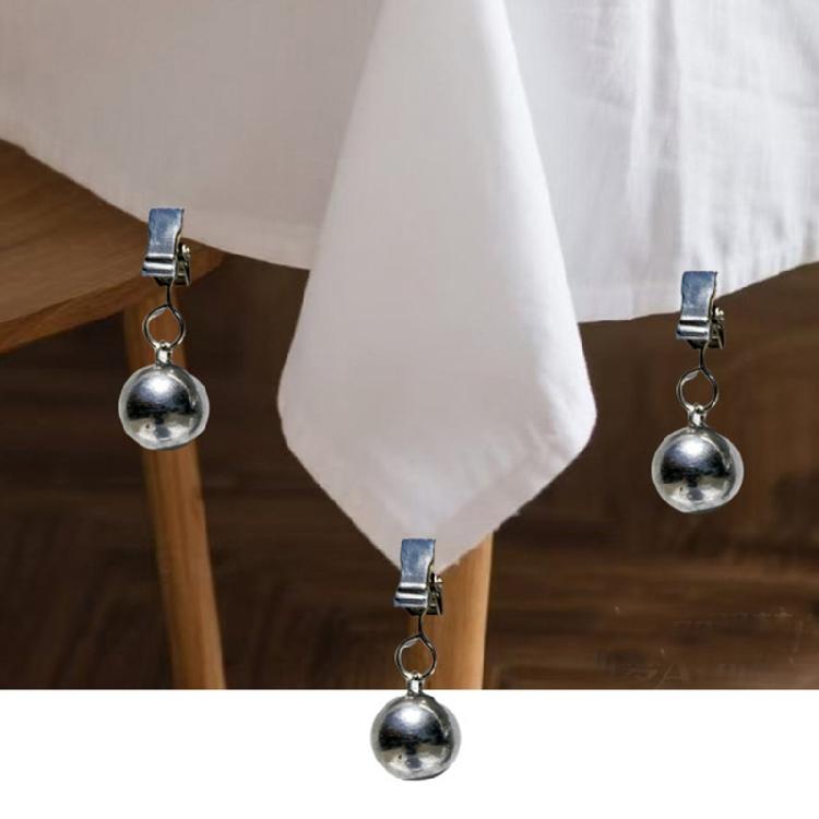 Metal Ball Style Tablecloth Clamps Nonslip Fabric Gripper For Sofa Covers Picnics Blankets Patios Furniture Accessories