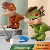 Children's Dinosaur-Themed Stationery Set: Pencil Sharpener and Simulated Dino Model