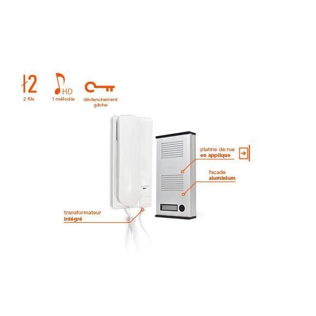 Audio Intercom - SCS SENTINEL - Orion 32068 - 2 Wires - Door/gate Opening