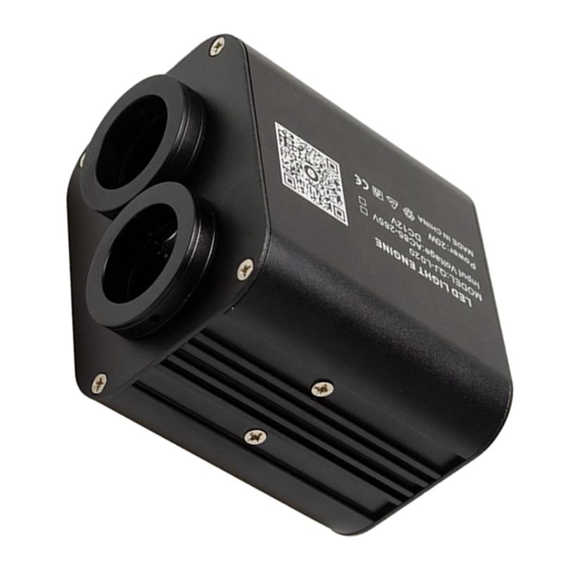 ABUO-Sparkling Starry Sky 20W Dual Color Twinkle Car Roof Star Light RGB Meteor Music APP Control Atmosphere Light(EU)