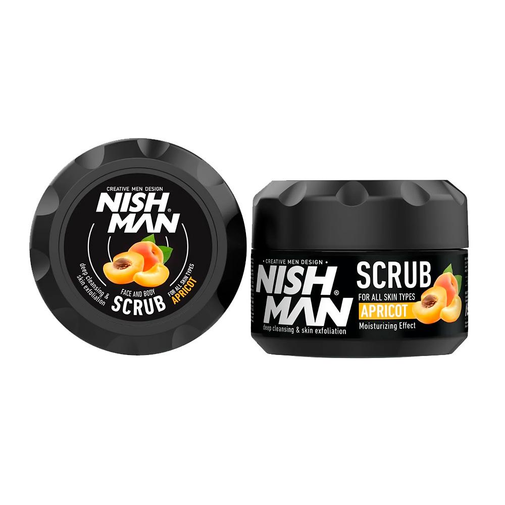 Super Merchant NishmanGezichts- en Lichaamsscrub Abrikozenpeeling Voor Gezicht En Lichaam 300 Ml