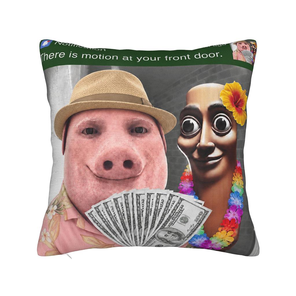 I Had So Much Potential Funny Tung Tung Sahur Six Seven Meme Pillow Case Square Pillow Cover For Sofa Car Home Decor Pillowcases