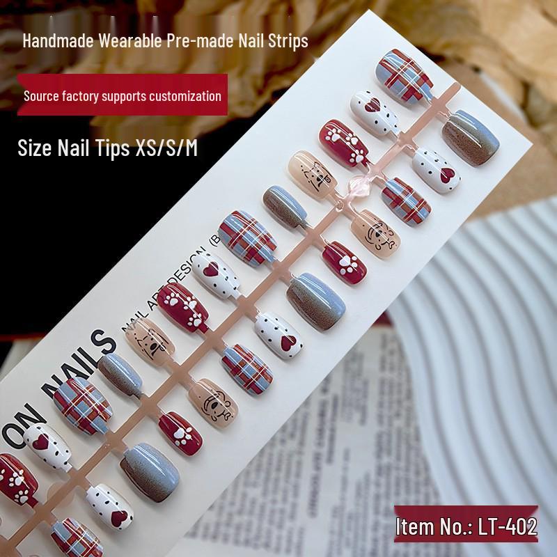 Cat Eye Manicure: 30 Hand-Painted Luxury Nail Strips