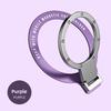 Ultra-thin ring buckle mobile phone holder, mobile phone super-strong paste metal folding bracket, rotating mobile phone support holder