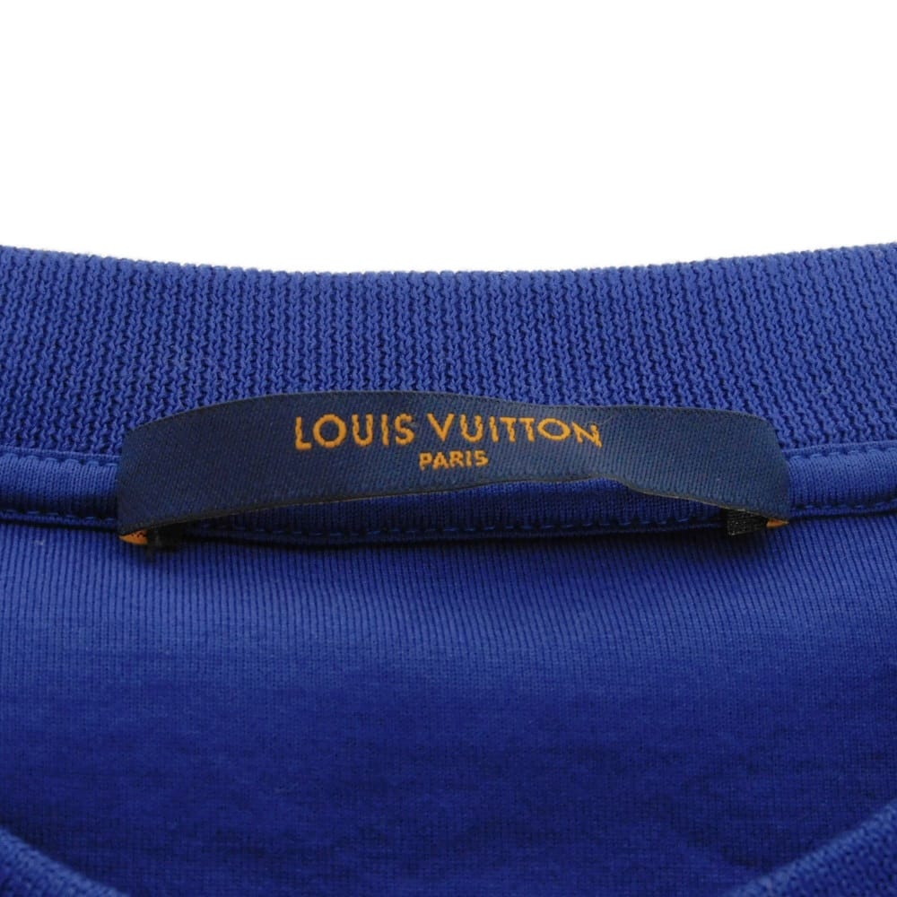 Used 12564 Diamond Damier Sweatshirt 7840 L Virgil Abloh Crew Neck Multicolor 180/100 Unused Logo Orange Men's from