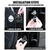 RUN1 Car Silicone Door Lock Cover Protective Stickers Accessories For Volkswagen VW Rline Golf 4 5 6 7 Tiguan Passat B5 B6 B7 CC MK5
