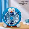 Portable Cartoon Desk Fan for Student Dorms and Offices